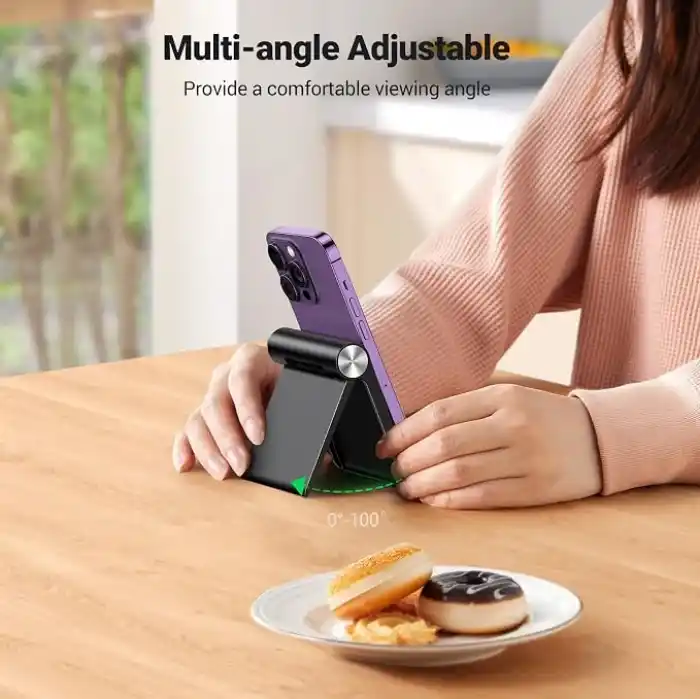 Ugreen Çok Açılı Masaüstü Telefon Standı Siyah