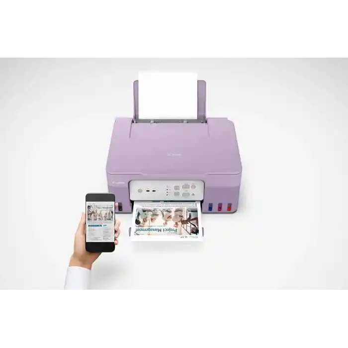 Canon G3430 Wi-Fi + Tarayıcı + Fotokopi Renkli Çok Fonksiyonlu Tanklı Mor Mürekkep Püskürtmeli Yazıcı