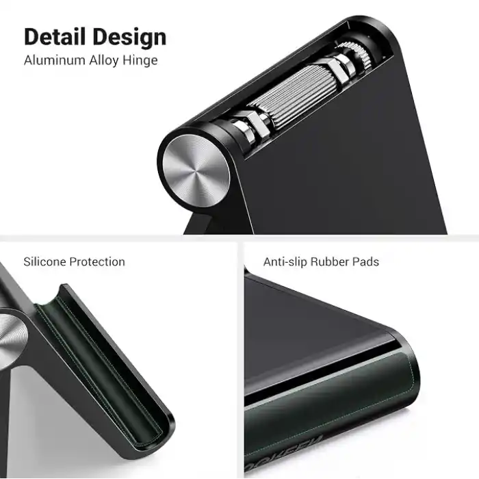 Ugreen Çok Açılı Masaüstü Telefon Standı Siyah
