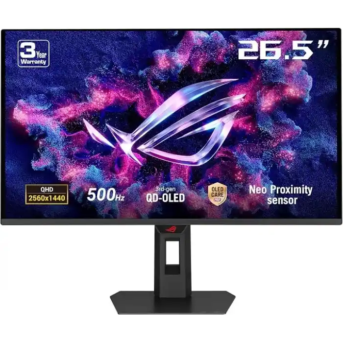 ASUS ROG Strix XG27AQDPG 27 İnç 1440p 500Hz OLED Gaming Monitör QD-OLED