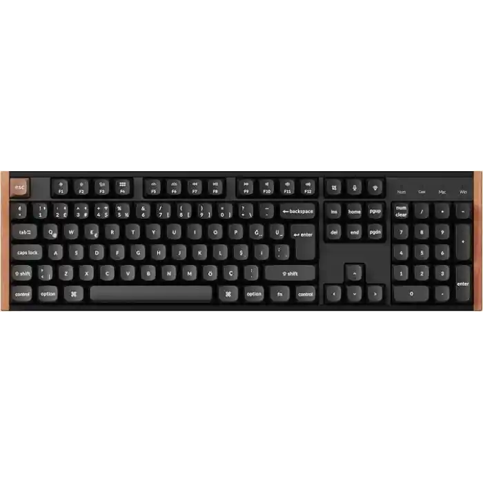 Keychron K10 HE Kablosuz Manyetik Switch Özel Klavye Gateron çift raylı manyetik bulutsu switch. (K10H-F1-TR)