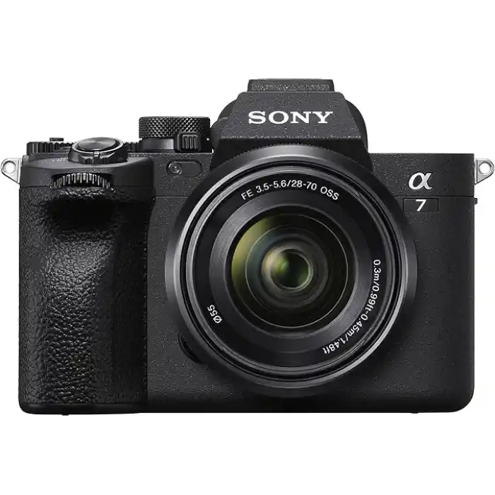 Sony Alpha 7 IV tam format sistem kamerası, 28 – 70 mm objektifli, 33 MP, gerçek zamanlı otomatik odaklama, 10 B/s, 4K 60p video, dokunmatik ekran, fotoğraf ve film için profesyonel özellikler