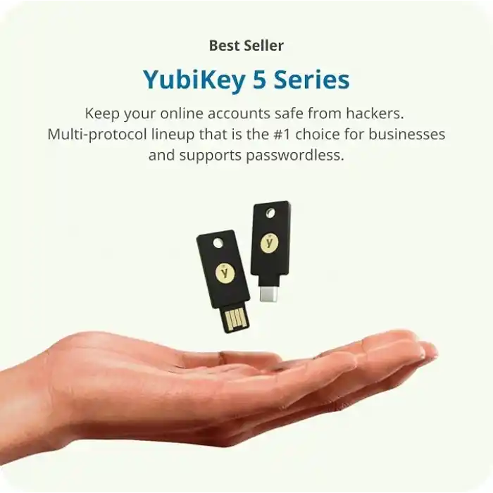 Yubico Yubikey 5C Nfc İki Faktör Orijinallik Usb Ve Nfc Güvenlik Anahtarı