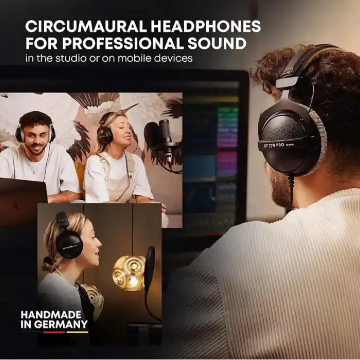 Beyerdynamic DT-770 Pro-Studio Kulaküstü Kulaklık (80 Ohm)