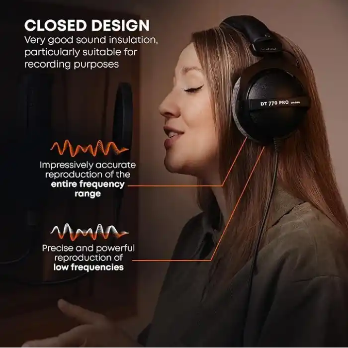 Beyerdynamic DT-770 Pro-Studio Kulaküstü Kulaklık (80 Ohm)