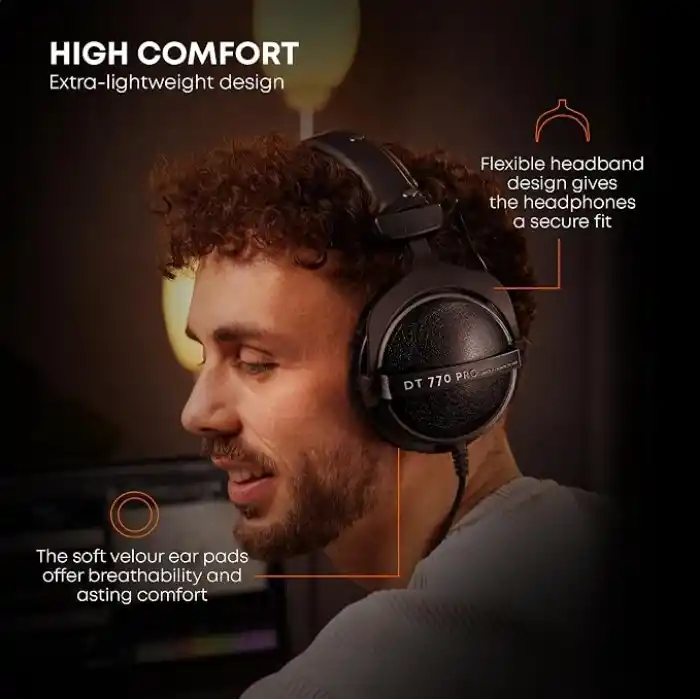 Beyerdynamic DT-770 Pro-Studio Kulaküstü Kulaklık (80 Ohm)