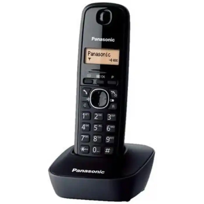 Panasonic KX TG1611 Dect Telefon-Siyah_Gri Dect Telefon, Siyah