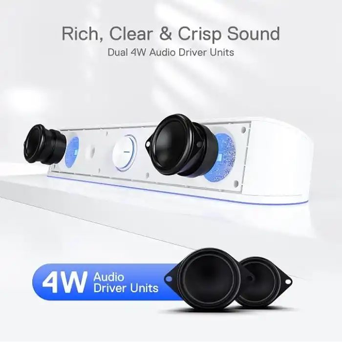 REDRAGON GS560W ADIEMUS GAMING SPEAKER BEYAZ