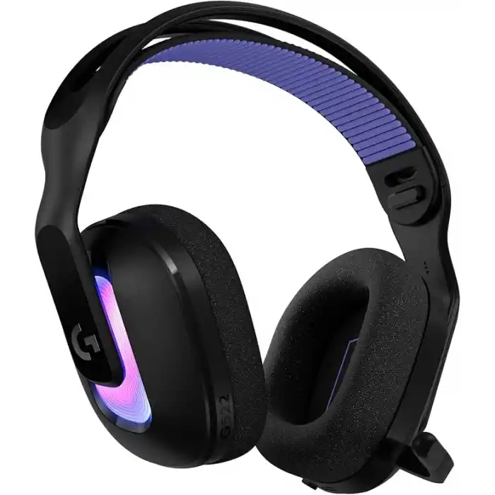 Logitech G G522 LIGHTSPEED Kablosuz Oyuncu Kulaklığı, LIGHTSYNC RGB Aydınlatmalı, Senkronize PRO-G Ses, Hafif ve Konforlu Tasarım, Siyah