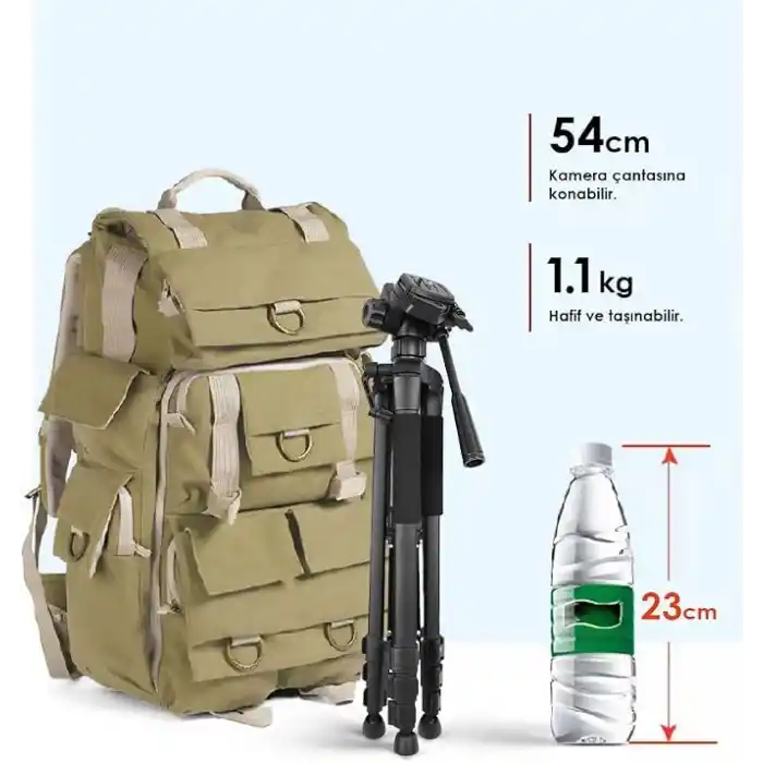 KOBB KBL20T 160CM Su Terazili Profesyonel Alüminyum Lazer Tripod