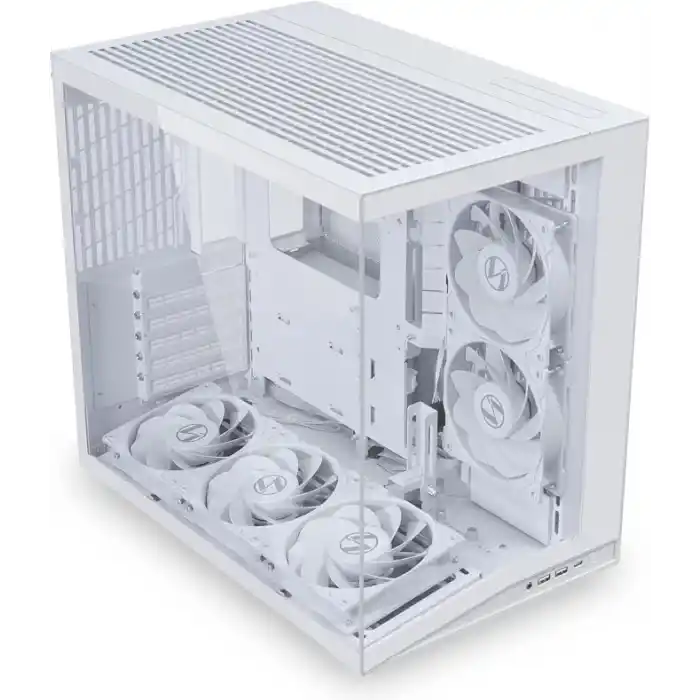 Lian Li O11 Dynamic Flow Mini V2 Mid Tower mATX Kasa Beyaz (G99.O11DMIV2FW.00)