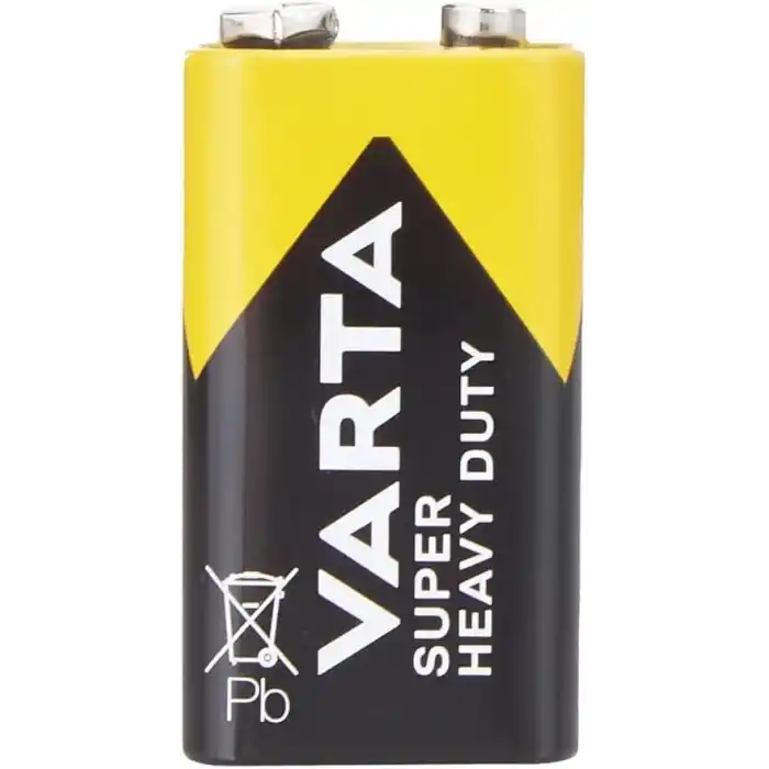 VARTA SUPER HEAVY DUTY 9V PİL - 4LÜ EKONOMİK PAKET
