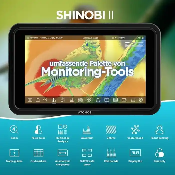 Atomos Shinobi II 5.2 HDMI HDR Monitör