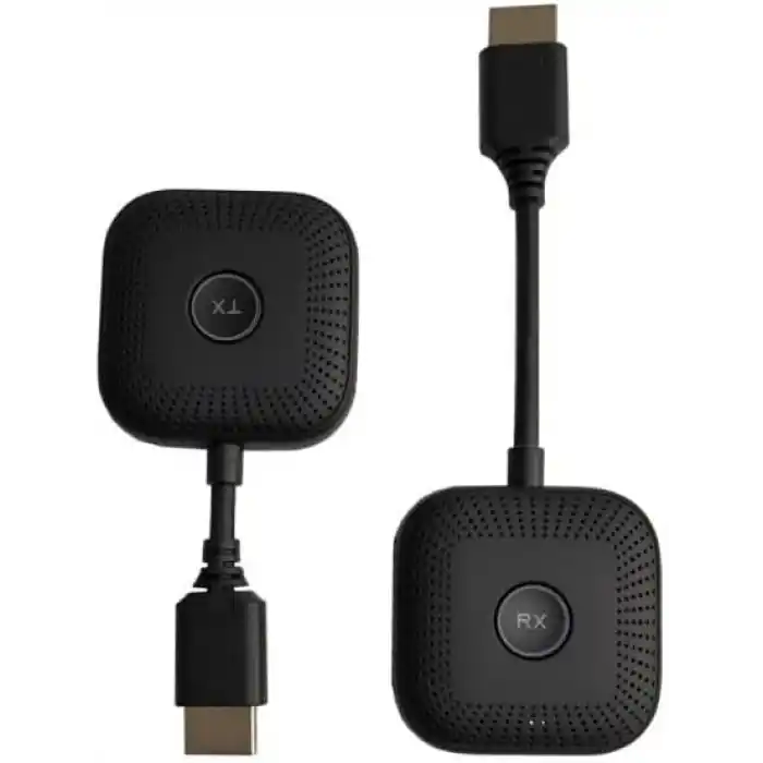 Coverzone Kablosuz HDMI Verici Alıcı Kiti | Wireless HD Transmitter Receiver | 1080P 60Hz Görüntü Aktarımı | TV, Projeksiyon, Notebook, PC ile Uyumlu - S1 HDMI