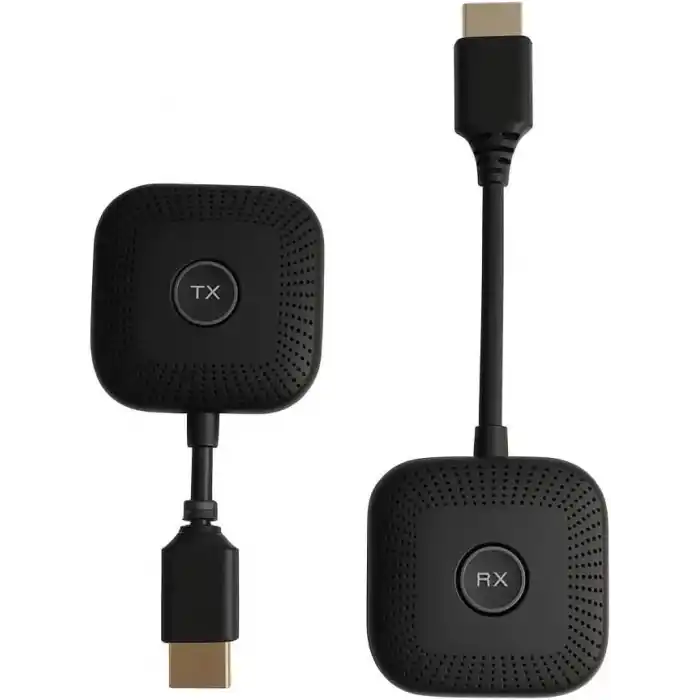 Coverzone Kablosuz HDMI Verici Alıcı Kiti | Wireless HD Transmitter Receiver | 1080P 60Hz Görüntü Aktarımı | TV, Projeksiyon, Notebook, PC ile Uyumlu - S1 HDMI