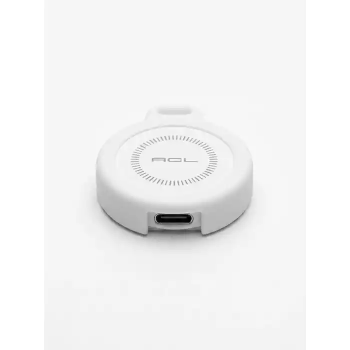 ACL AW21 Apple Watch için Kablosuz Şarj Cihazı | 2.5W USB-C Girişli, Çinko Alaşım Metal Gövdeli Mini Taşınabilir Şarj Adaptörü