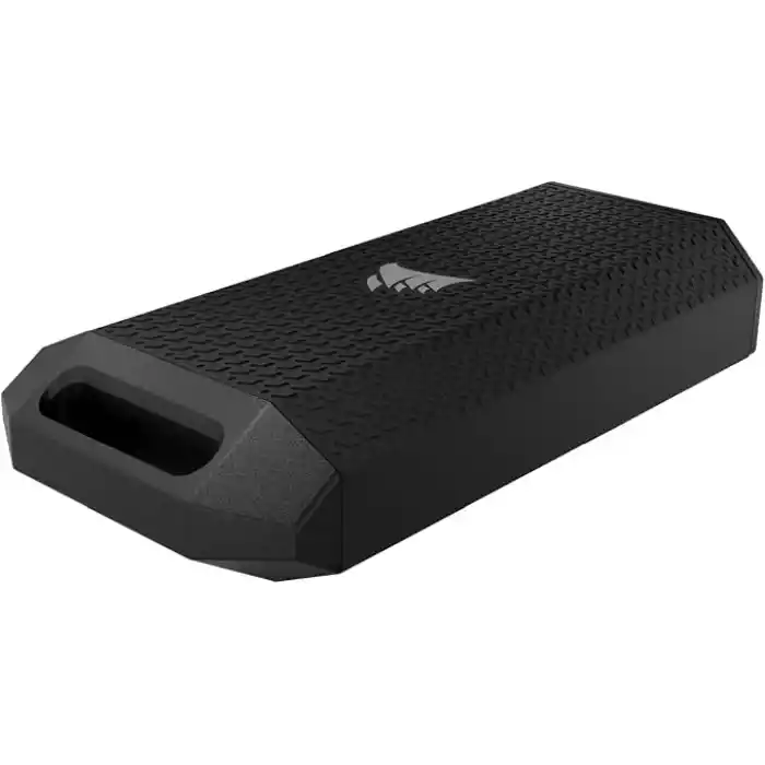 Corsair EX400U Survivor 2 TB USB4 Harici SSD – 4.000 MB/sye kadar, IP55 koruma sınıfı, PC, Mac ve iPad için tak ve çalıştır – Siyah