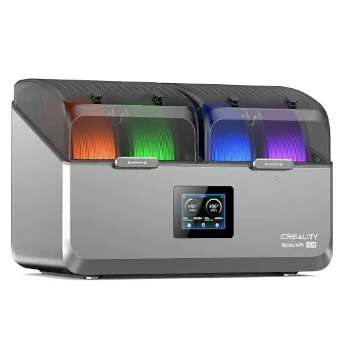 Creality SpacePi X4 Filament Kurutucu, 4 Makara, 85°C Maksimum Sıcaklık, Çift Isıtma Odası, Aktif Nem Alma