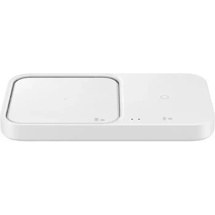 Samsung EP-P5400T Kablosuz Hızlı Şarj Cihazı İkili (15W) - Beyaz w/TA