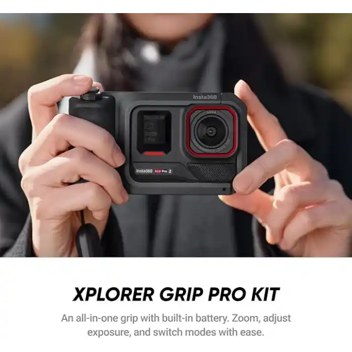 Insta360 Ace Pro 2 Paket Anlık Görüntü Aksiyon Kamerası 8K Leica Lens