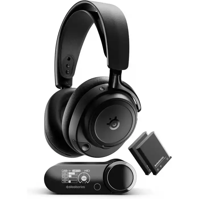 SteelSeries Arctis Nova Elite Hi-Res Wireless Gaming Kulaklık - Siyah