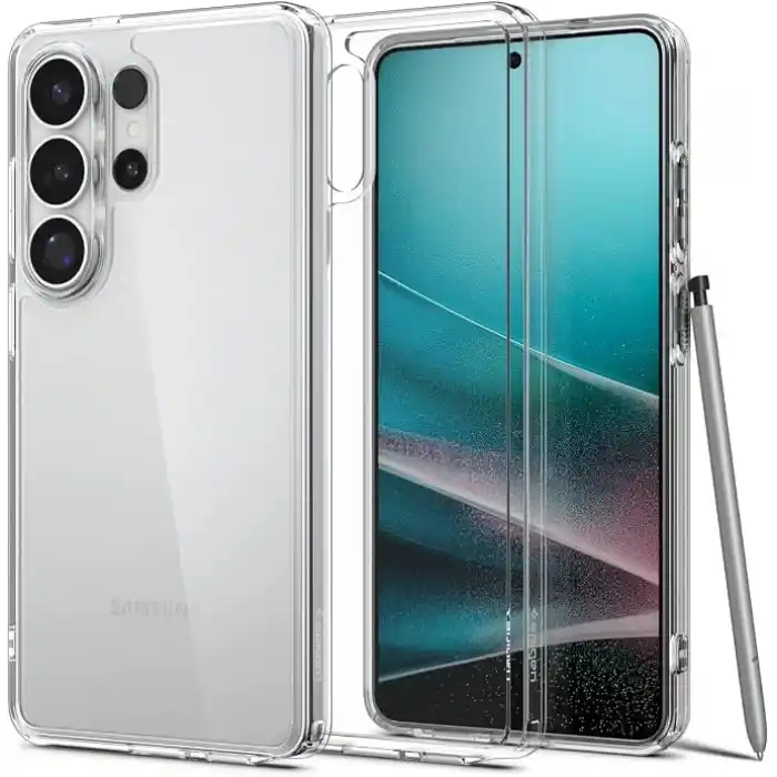 Spigen Galaxy S26 Ultra ile Uyumlu Kılıf Ultra Hybrid Crystal Clear - ACS11030