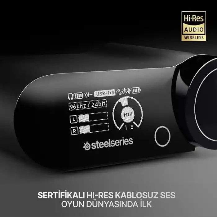 SteelSeries Arctis Nova Elite Hi-Res Wireless Gaming Kulaklık - Siyah