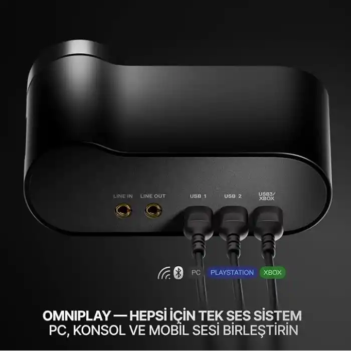 SteelSeries Arctis Nova Elite Hi-Res Wireless Gaming Kulaklık - Siyah