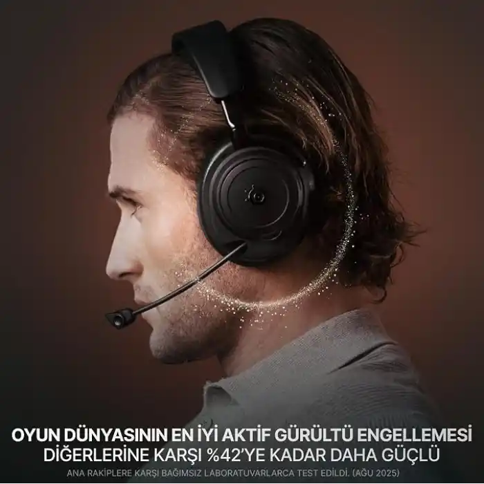 SteelSeries Arctis Nova Elite Hi-Res Wireless Gaming Kulaklık - Siyah