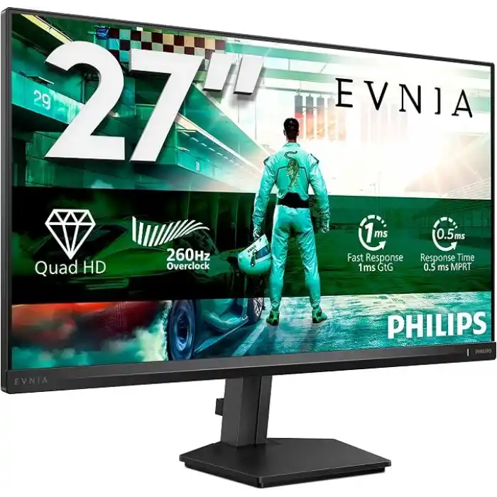 Philips Evnia 27M2N3500PF 27 260Hz(OC) 0.3ms 2K QHD Adaptive Sync HDR10 Fast IPS Gaming Monitör