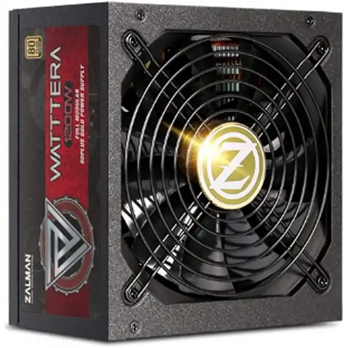 Zalman Watttera ATX güç kaynağı, 1200 W, aktif PFC/80 Plus altın