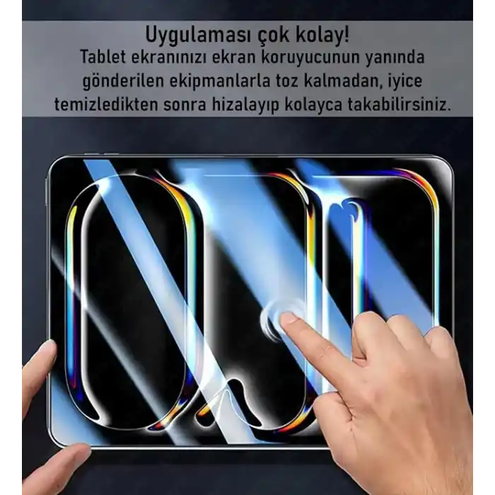 Jolita Samsung Galaxy Tab A11 8.7 inç Uyumlu Temperli Ekran Koruyucu Kırılmaz Cam X133 X135 X137 2025