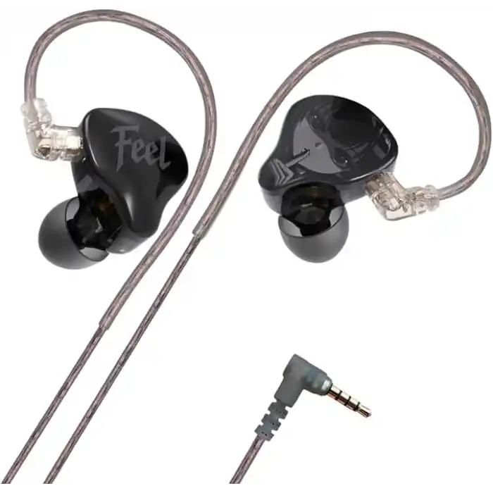 Klasse Feel IEM Kulaklık, Kulak İçi Gaming In-Ear Headphone (Feel [3.5mm] [Mikrofonlu])