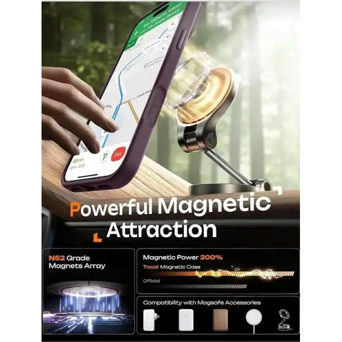 MagSafe Uyumlu iphone 18 promax Kılıf Burgundy Cherry (iPhone 18 Pro Max)