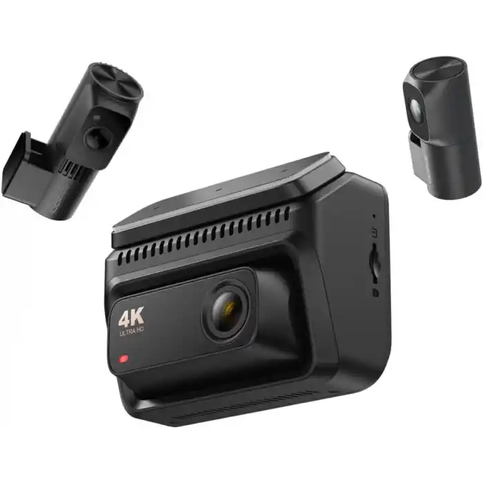 Ddpai Z60T Araç Kamerası 4K+2K+1080P 4G Gps Gece Görüş Park Modu Wifi Dashcam