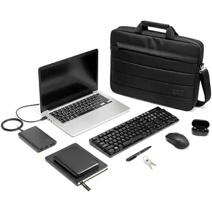 Exception 17 inç Laptop Çantası, Evrak Çantası, Su Geçirmez Kumaş