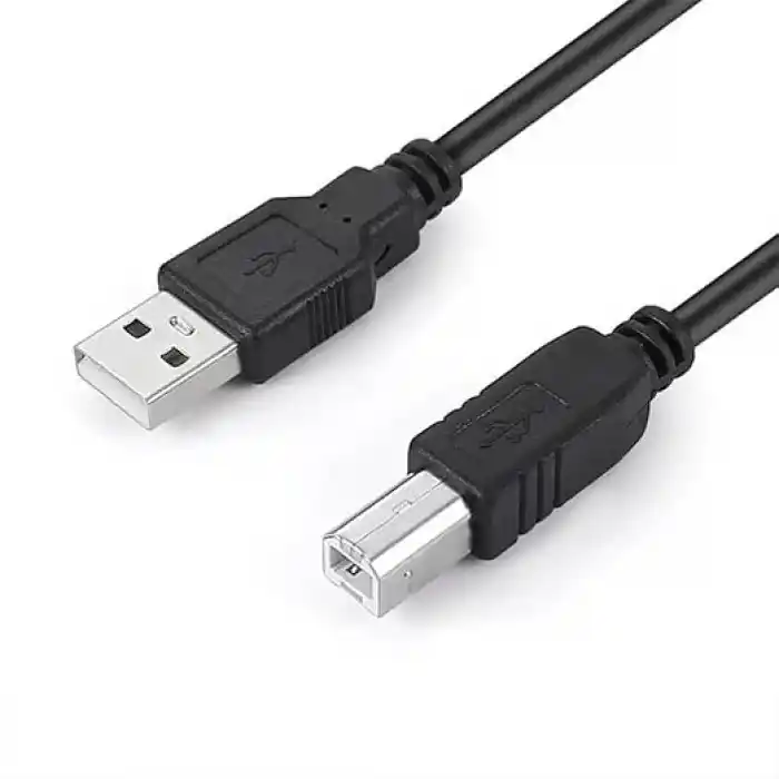 PrimeX PX-Y15 1.5 Metre Siyah USB Yazıcı Kablosu, USB-A to USB-B Printer Kablo, Yazıcı Tarayıcı Fotokopi Cihazı Bağlantı Kablosu, PC Laptop USB-B Girişli Yazıcılar ile Uyumlu