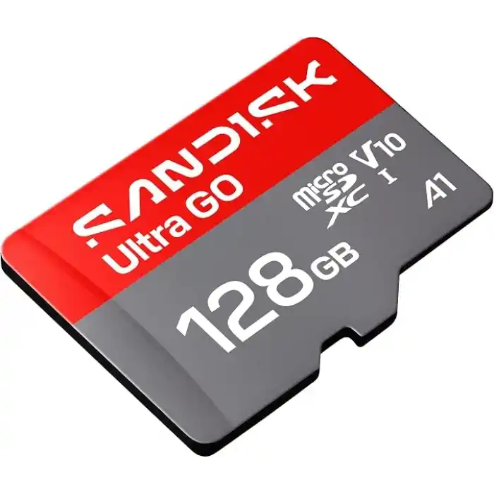 Sandısk Ultra Go Microsd Uhs I Card 128 Gb, Up To190mb/s,