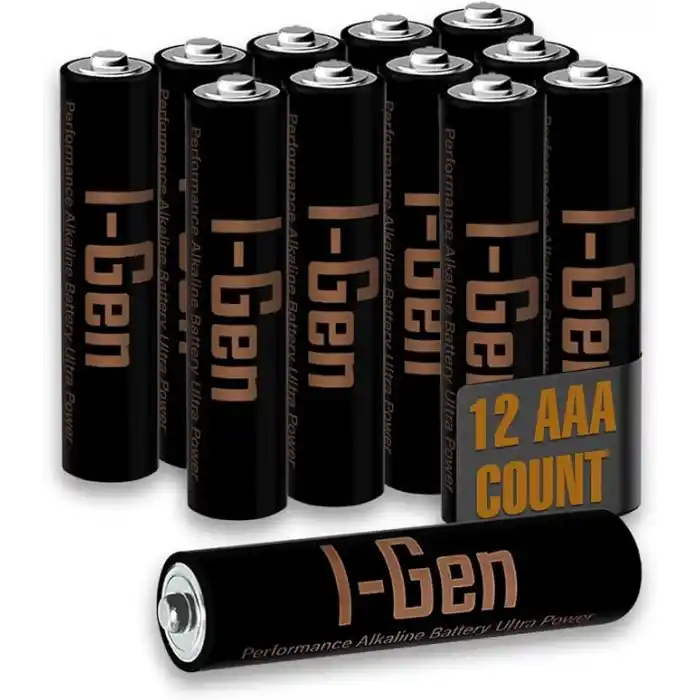 I-Gen Ultra Alkalin AAA İnce Kalem Pil LR03 1.5V (12 Adet AAA İnce Kalem Pil)
