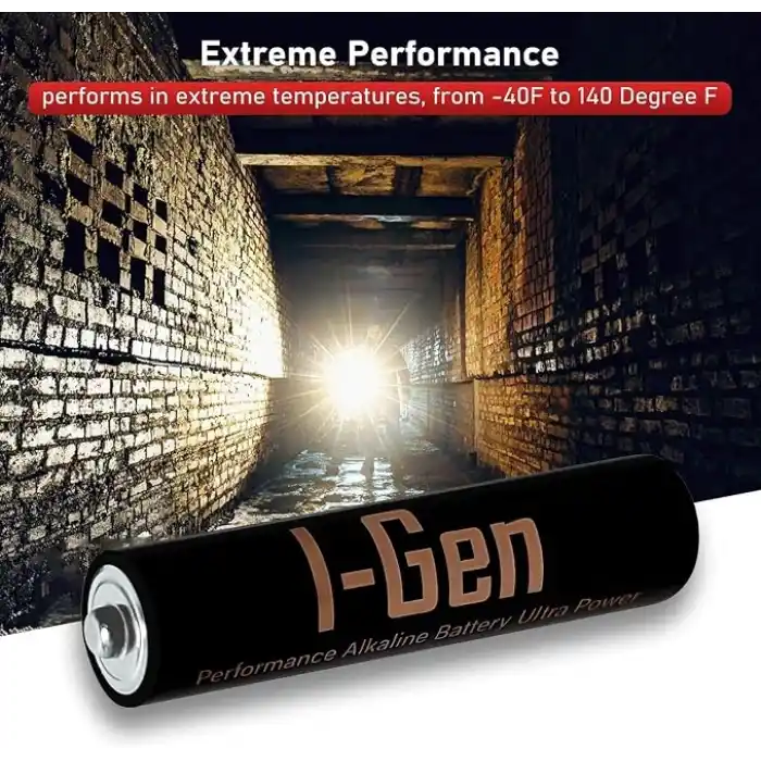 I-Gen Ultra Alkalin AAA İnce Kalem Pil LR03 1.5V (12 Adet AAA İnce Kalem Pil)