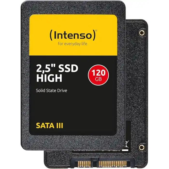 Intenso SSD 2.5 inç SATA 3 120 GB, Siyah