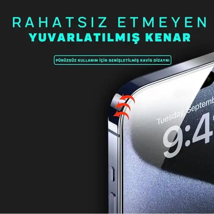 KlasseGear X-Gorilla iPhone 13/13 Pro / 14 / 16e Ekran Koruyucu Cam, 9H Kırılmaz Çizilmez Tam Kaplama, Hizalama Aparatlı Tozsuz Uygulama (Şeffaf & Hayalet Seçenekleri)