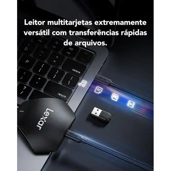 Lexar Multi-Card 3-in-1 USB 3.1 Type-C Reader