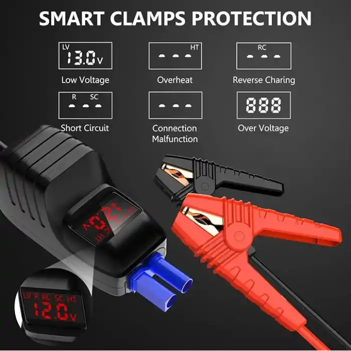 UTRAI Jstar 3 20000mAh 1600A Jump Starter LCD Ekranlı Taşınabilir Akü Takviye Cihazı ( Çanta + Powerbank + Led Lamba)