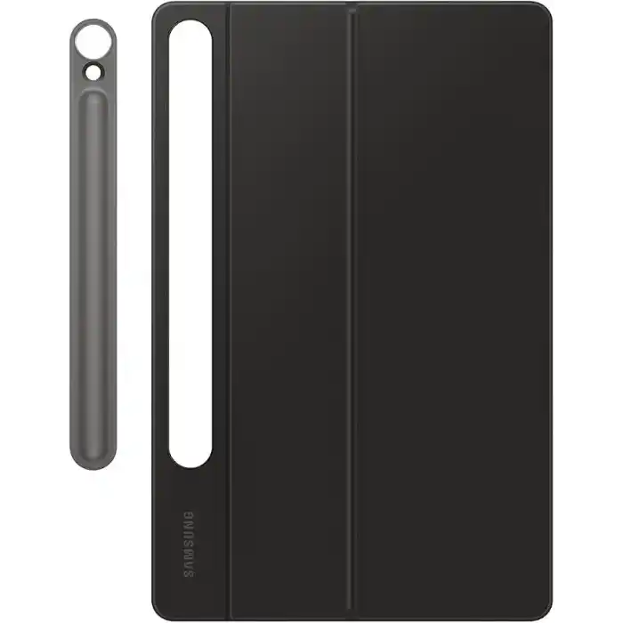 Samsung Galaxy Tab S9/S9 FE/S10 FE Klavyeli Mousepadli Kılıf (Galaxy AI), Siyah