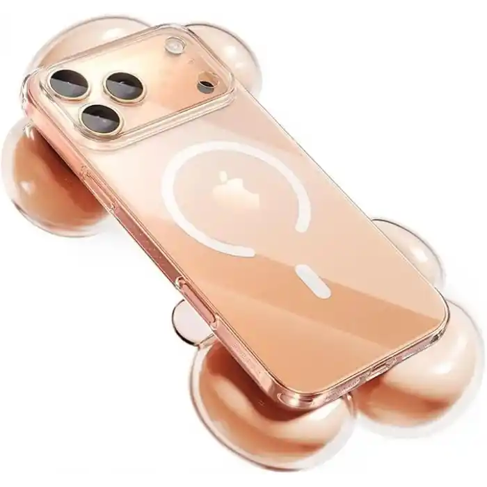 Baseus Crystal Slim iPhone 17 Pro Max Şeffaf Magsafe Kılıf
