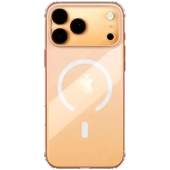 Baseus Crystal Slim iPhone 17 Pro Max Şeffaf Magsafe Kılıf