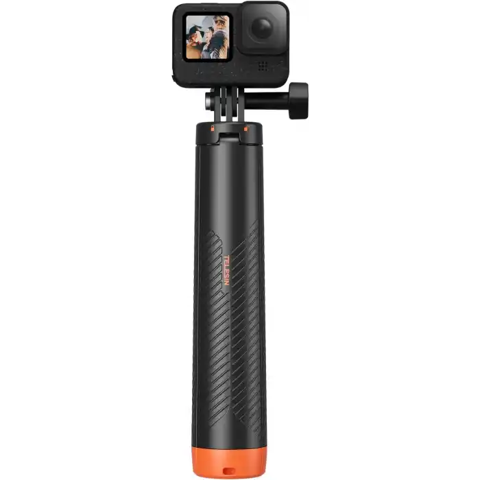 TELESIN Floating Tripod Selfie Stick (GoPro Hero13/12/11/10/9, Osmo Action 3/4/5 Pro Uyumlu Su Altı Selfi Çubuğu)