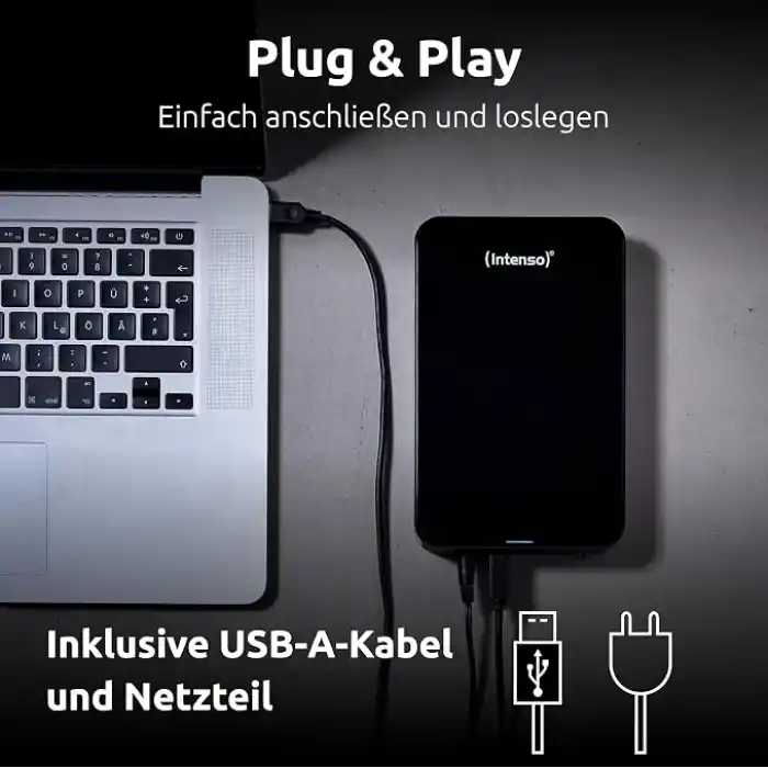 Intenso 3,5 Masaüstü HDD 3.0 8TB Bellek Merkezi