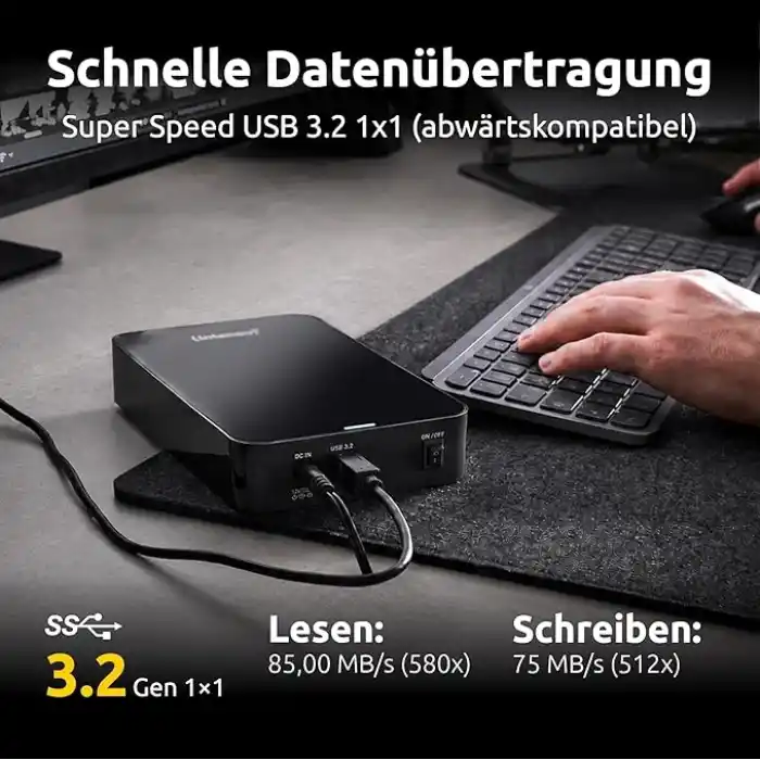 Intenso 3,5 Masaüstü HDD 3.0 8TB Bellek Merkezi